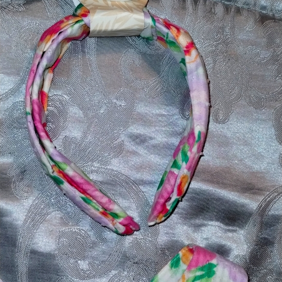 Tommy Bahama Girls Flower Sundress w/Headband - PNK/PUR/WH (Sz 4T) - New w/Tags! - Picture 7 of 10